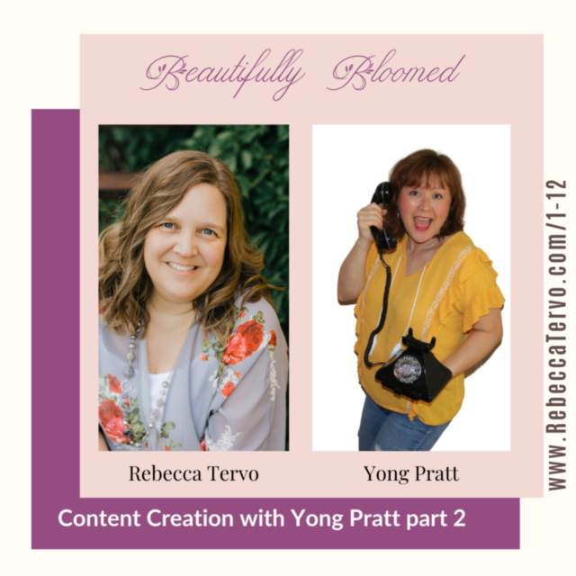 Content Creation with Yong Pratt Part 2