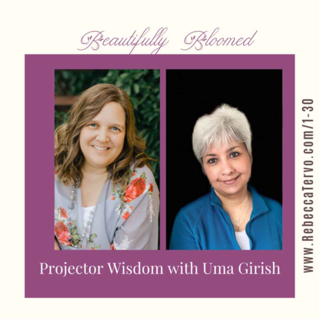 Projector Wisdom with Uma Girish